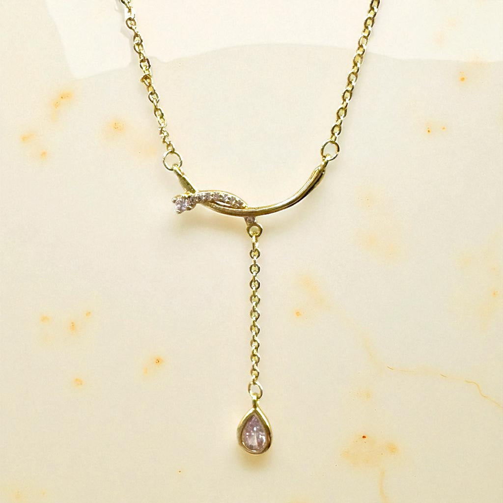 愛神露珠垂墜項鏈