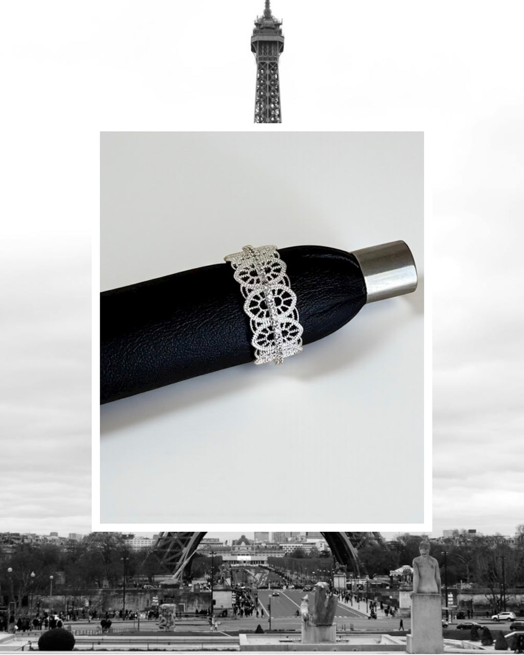 💍 Éclat de Dentelle — 巴黎蕾絲光戒