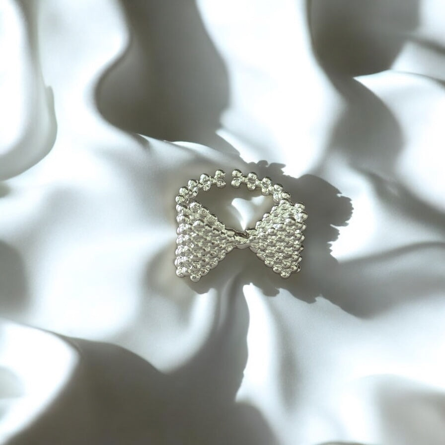 童趣蝴蝶結戒指（開口戒）