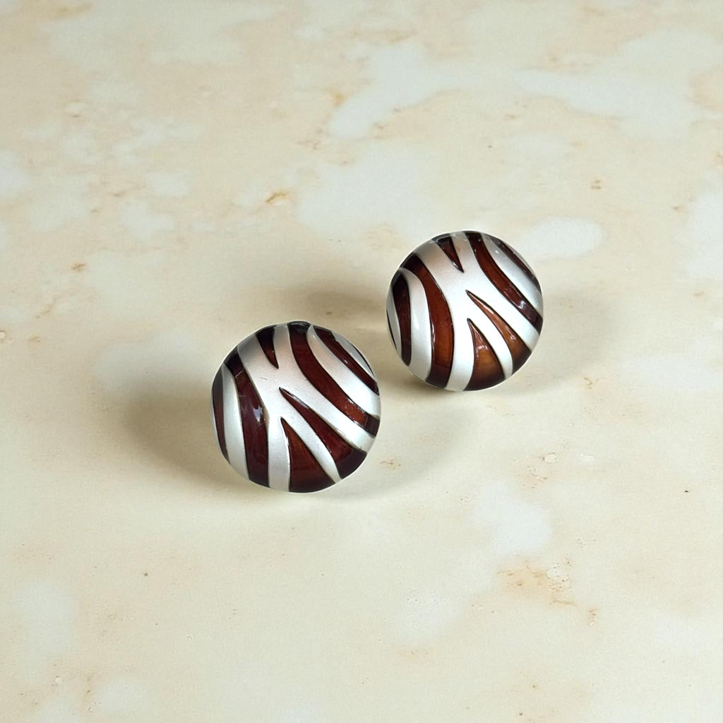 美拉德風情耳環