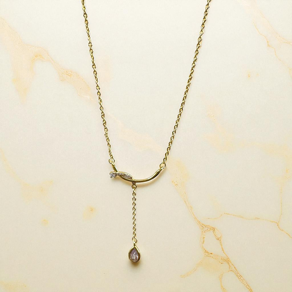 愛神露珠垂墜項鏈