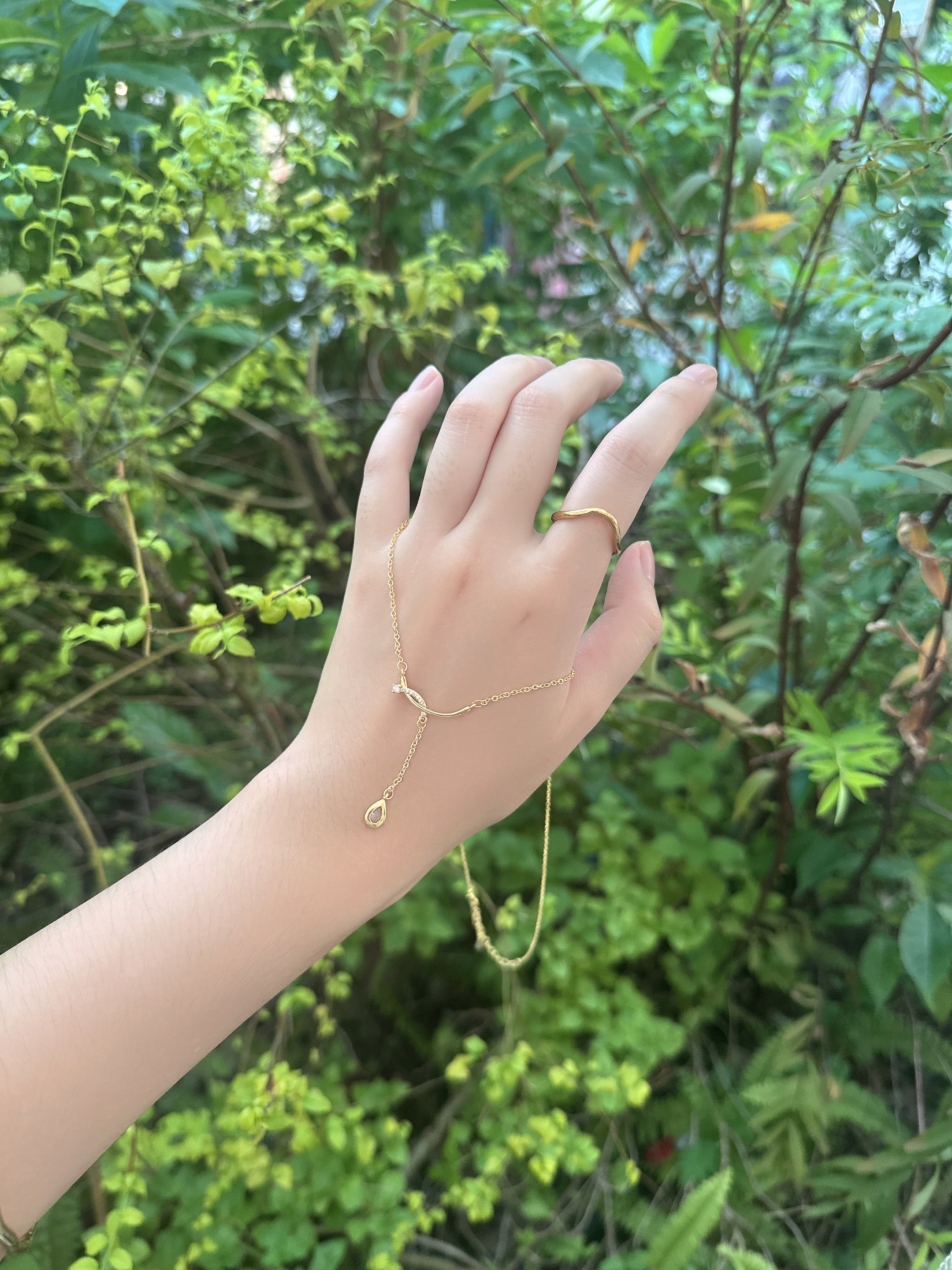 愛神露珠垂墜項鏈