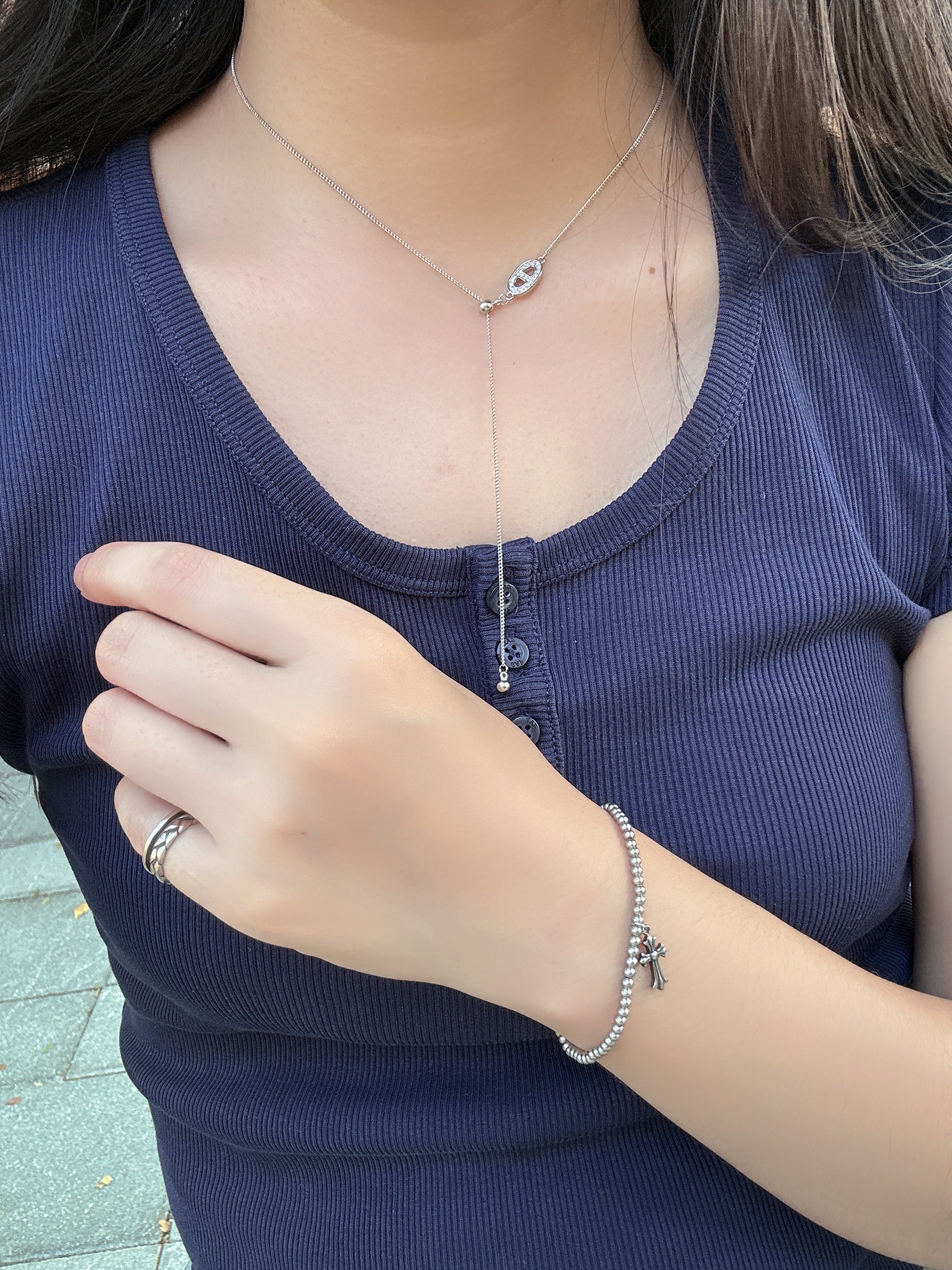 編藤雙層尾戒（開口戒）