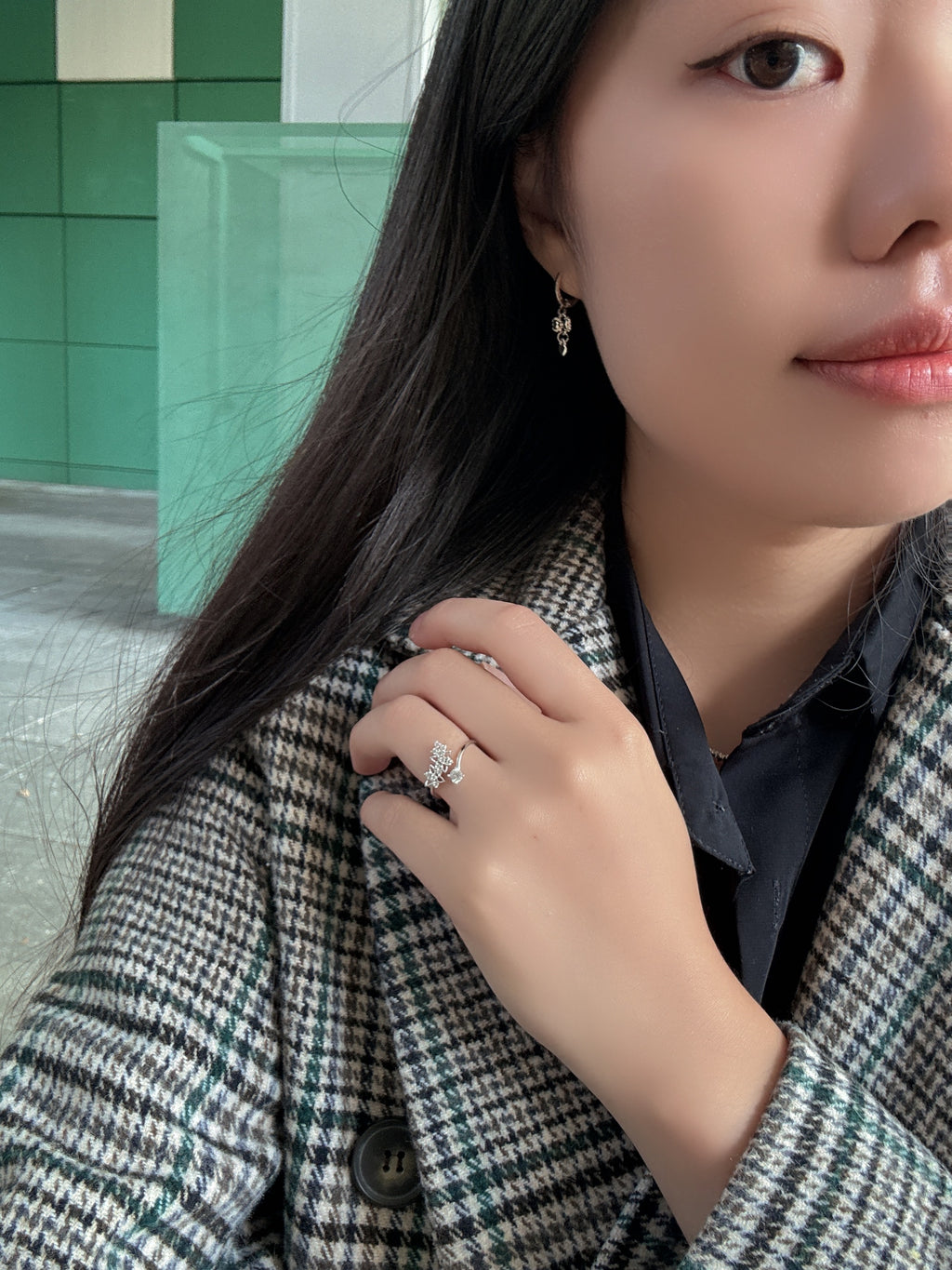 樂佩迷你蝴蝶結耳扣