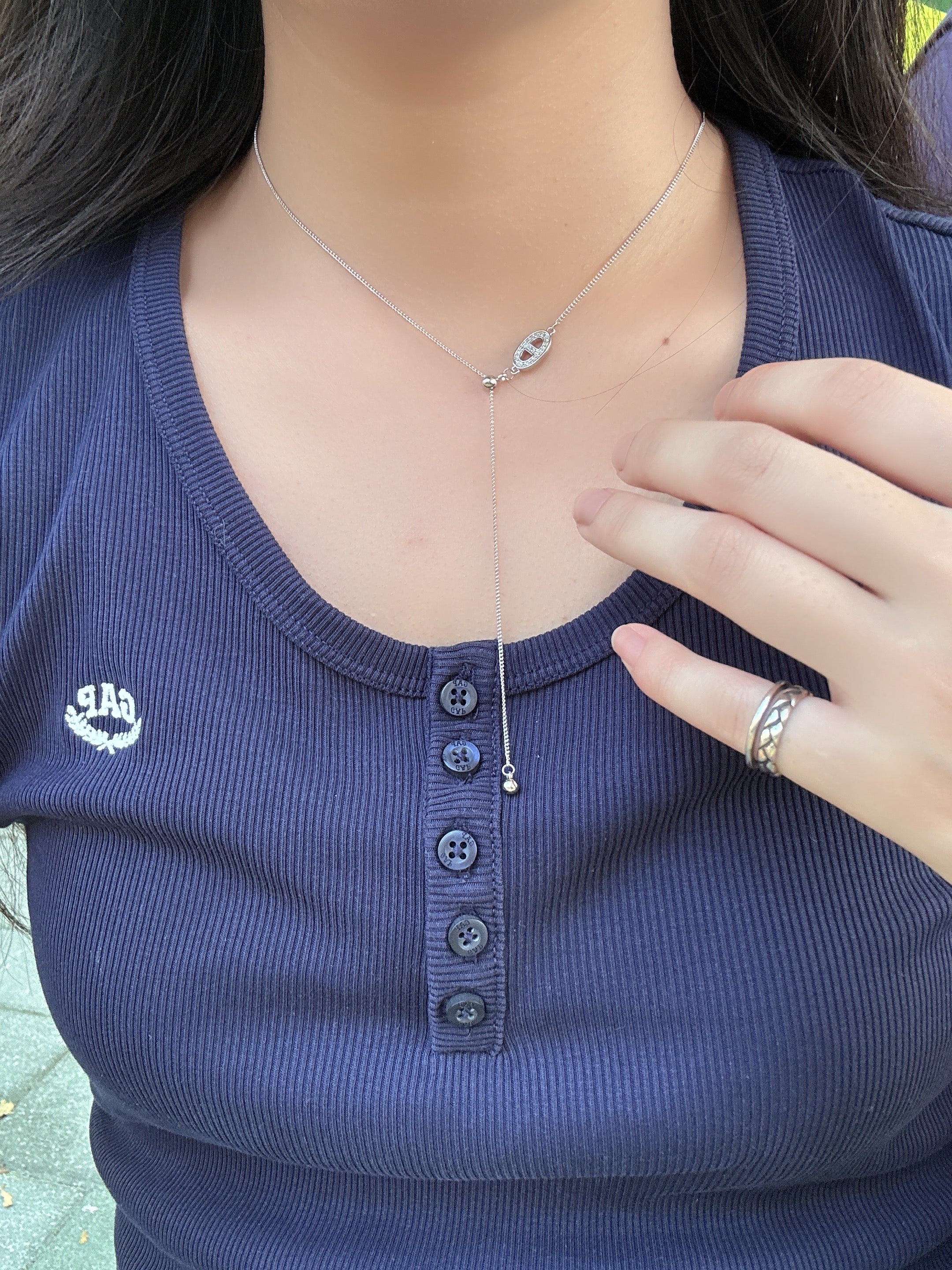 編藤雙層尾戒（開口戒）