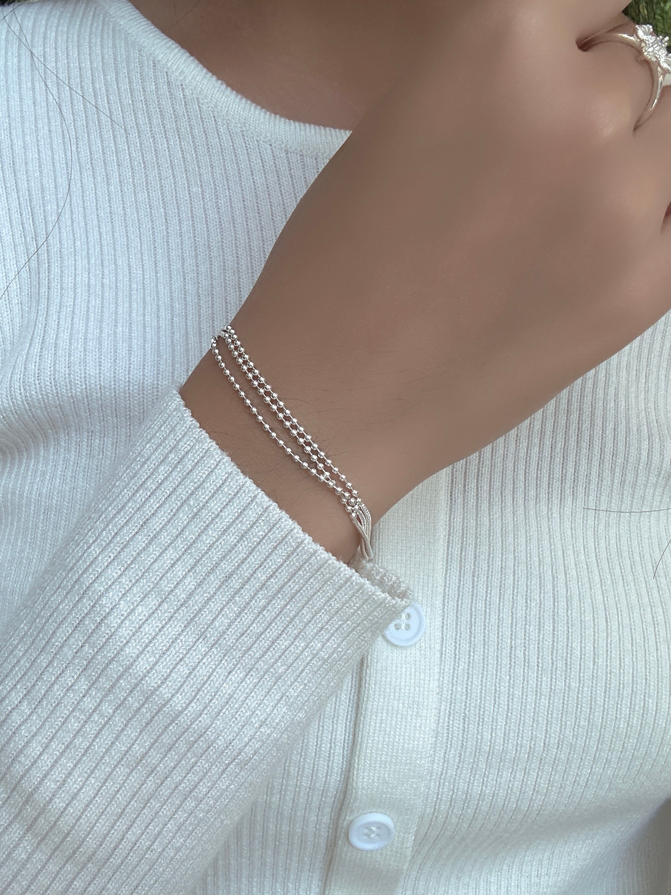 清風尋訪純銀手鍊