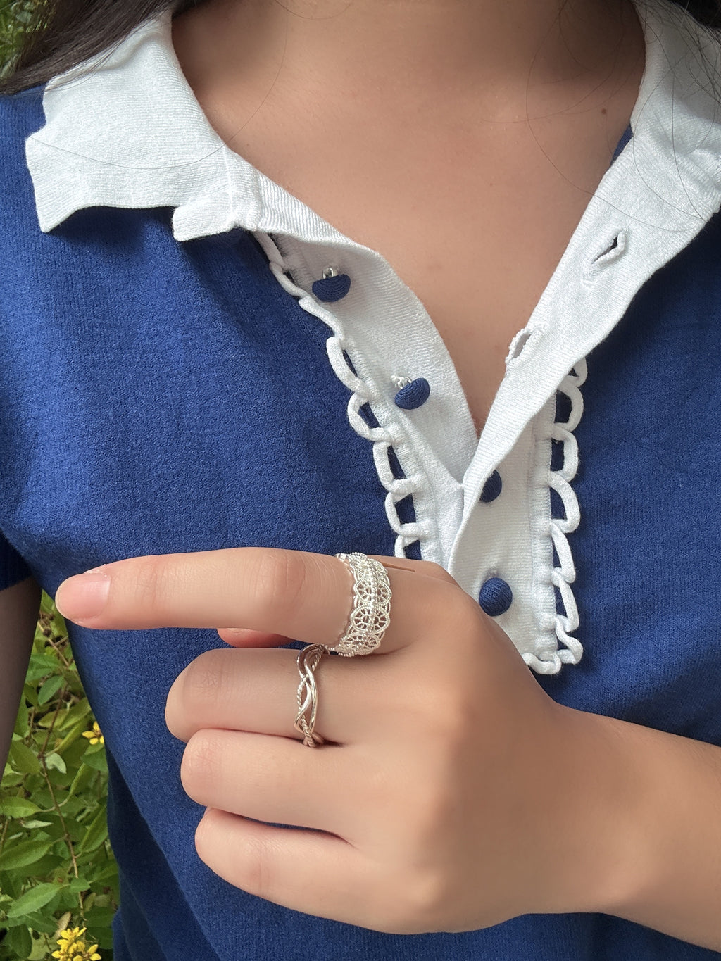 💍 Éclat de Dentelle — 巴黎蕾絲光戒