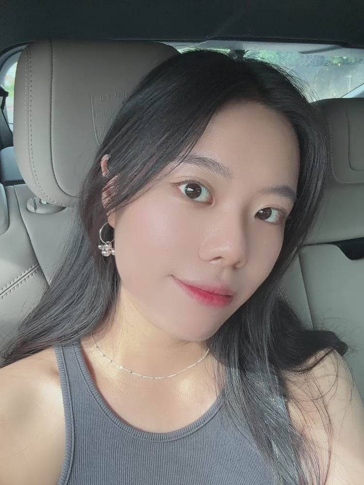 寶藏金屬珠耳環