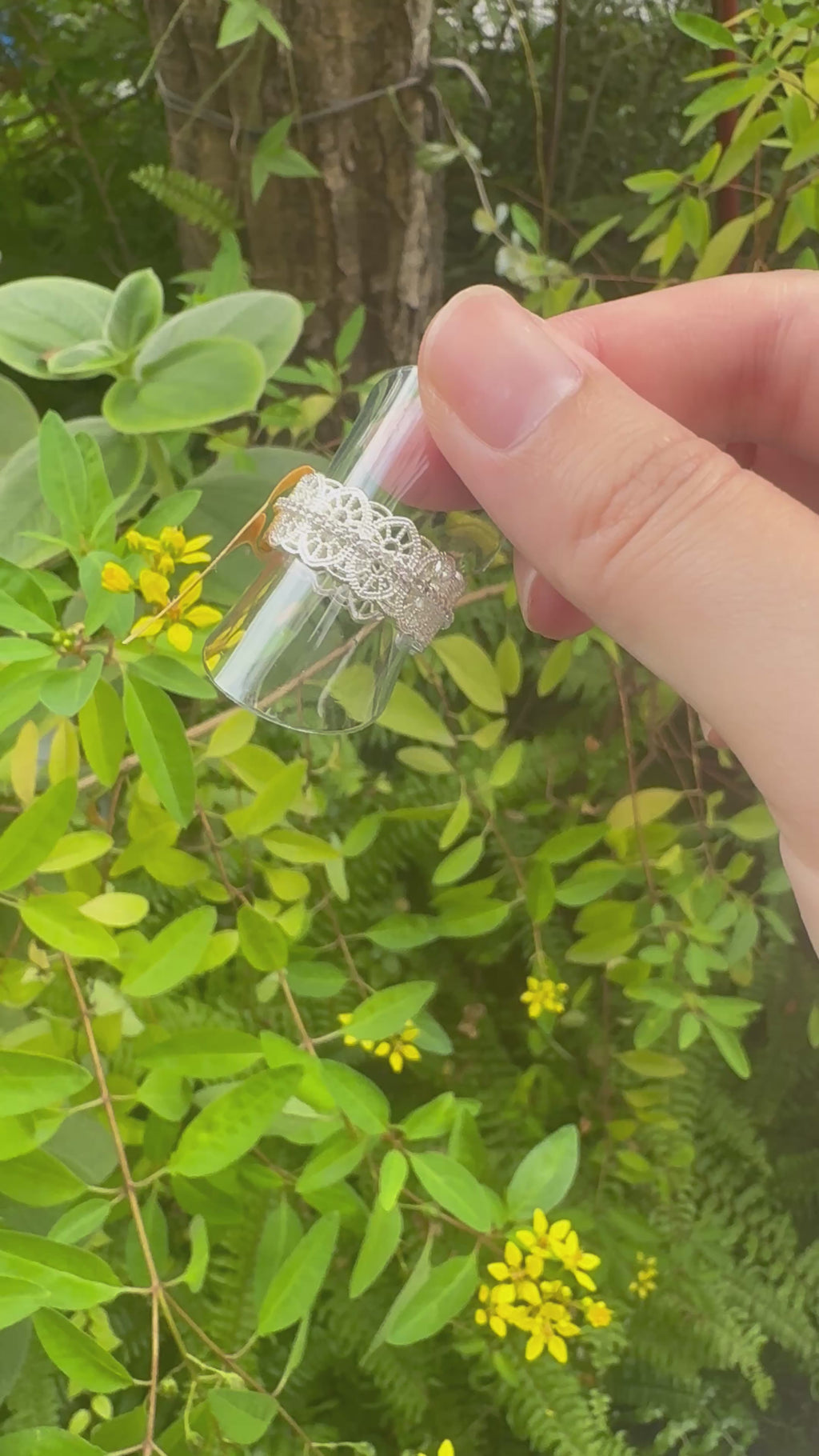 💍 Éclat de Dentelle — 巴黎蕾絲光戒