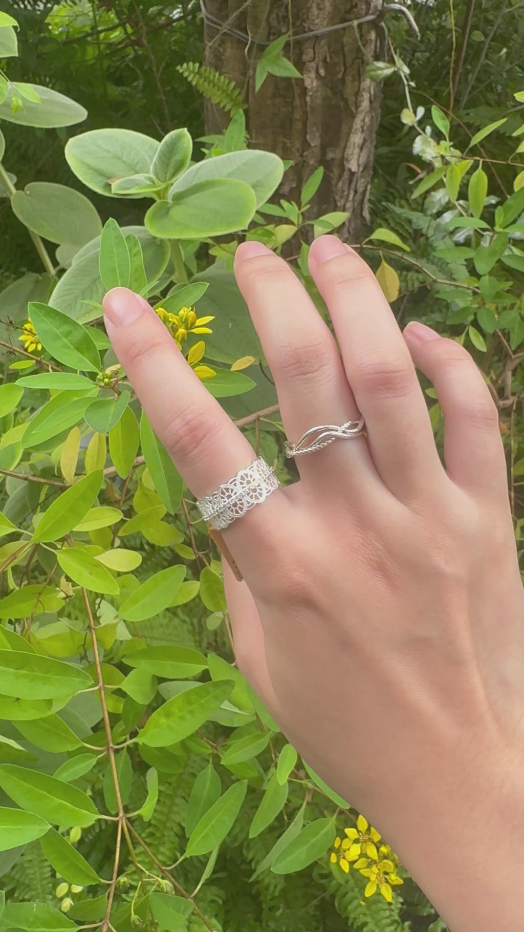 💍 Éclat de Dentelle — 巴黎蕾絲光戒