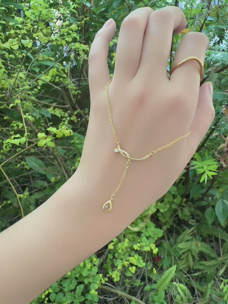 愛神露珠垂墜項鏈