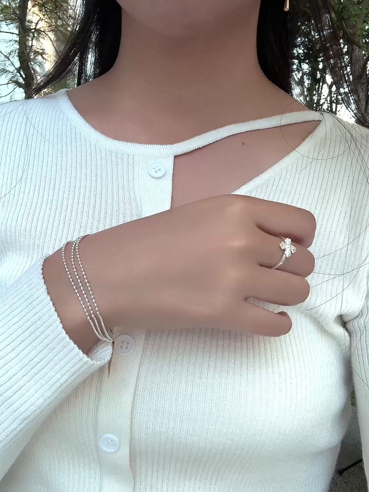 清風尋訪純銀手鍊