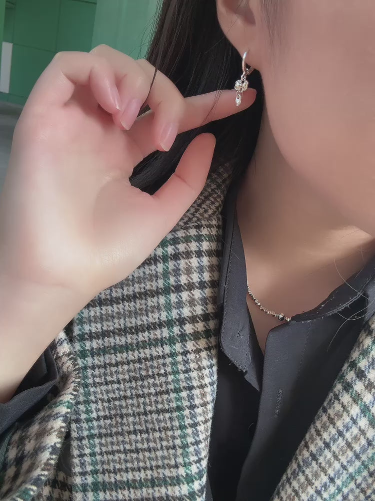 樂佩迷你蝴蝶結耳扣