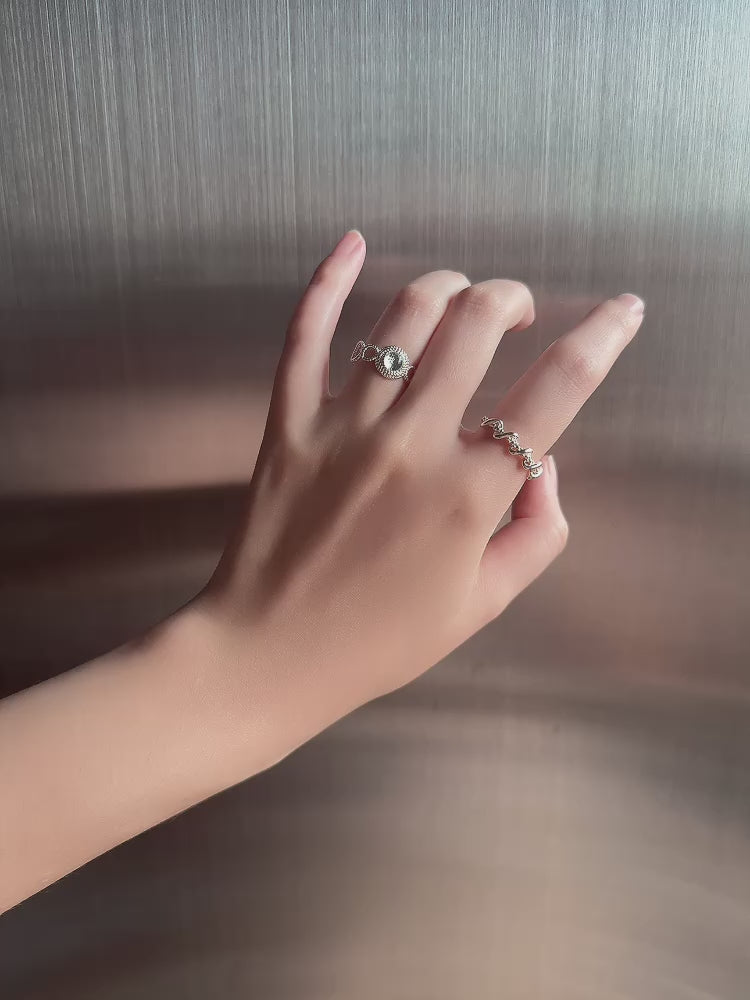 星光綿延戒指（開口戒）